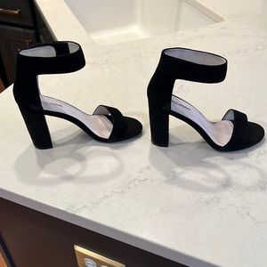 Jeffrey Campbell Black Suede Heels